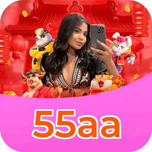 Material promocional do app 55aa — ilustração, não métricas auditadas nesta página